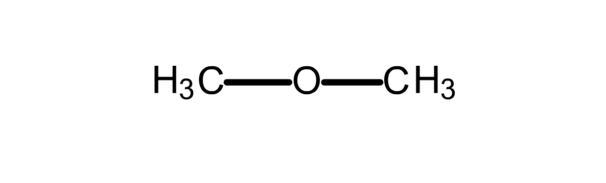 Molecule H 3 C O C H 3.